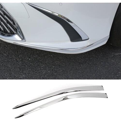 Car Bumper Auto Accessories Exterior Decoration Stickers Front Protector Corner Guard Trim Strips For Lexus ES350 300H