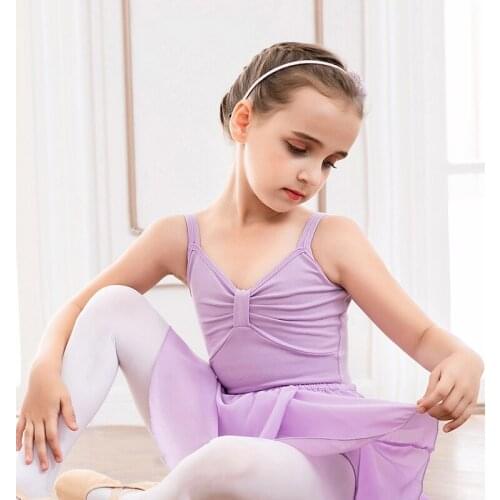 Ballet Leotards for Girls Gymnastics Ballet Leotard Costume Cotton Swimsuit for Dancing Camisole Bodysuit Ballerina Dancewear