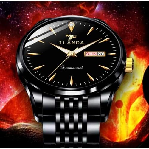 JLANDA Top Brand Luxury Casual Watch For Men Waterproof Fashion Clock Calendar Luminous Quartz Watches Hombre Relogio Masculino