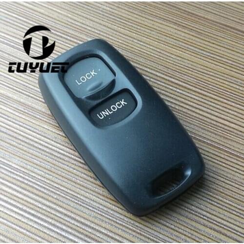 2 Buttons Remote Key Shell Fit For Mazda 2 3 6 323 626 Car Key Blank Fob Case Replacement Cover