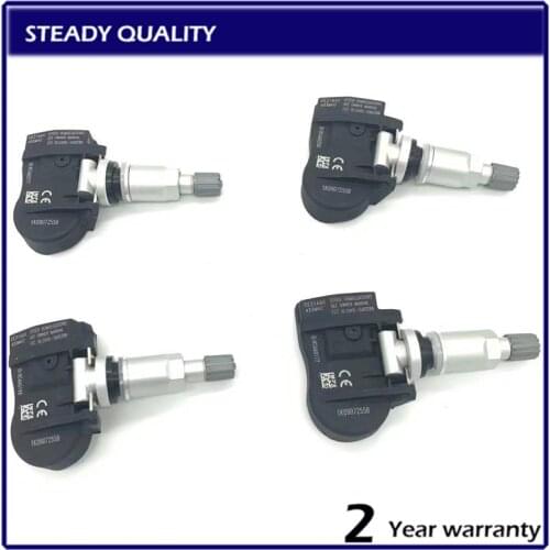 4PCS TPMS Tire Pressure Sensors For VW New Beetle Passat Tiguan 1K0907255B