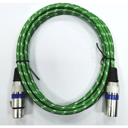 Audio Jack 3 Pin XLR Cable M/F Male To Female Extension Cable For Microphone Amplifiers Mixer Cannon XLR Speakers Wire AUX Cord