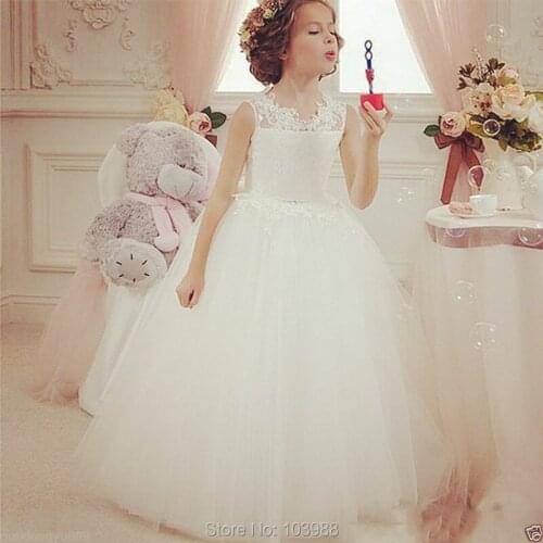 Classic flower girl DRESS-OCCASION-PARTY-BRIDESMAID-WEDDING-FORMAL-WEAR!! Cute and Lovely ! all sizes from 2-14