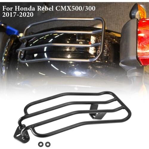 Motorcycle Rear Luggage Rack Carrier Case Support Holder Bracket For Honda REBEL CMX 300 500 CMX300 17 18 2019 2020 2021 CMX500
