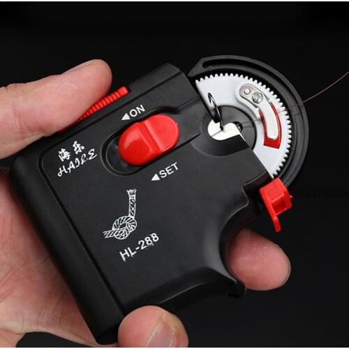 2019 New Automatic Portable Electric Fishing Hook Machine Fishing Line Accessories Quick Tie Tying Device Equipment