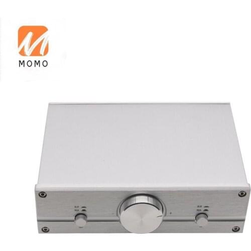 TZT Fully Balanced Passive Preamp with XLR/RCA with ALPS Potentiometer Audio Volume Control FV2 Pre Amplifier