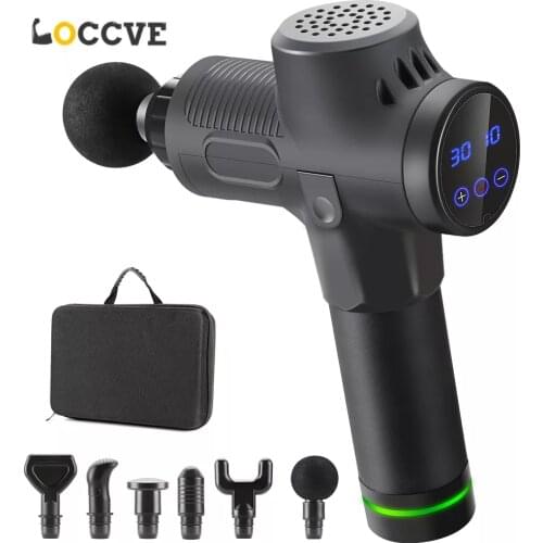 Massage Gun Deep Muscle Massager Muscle Pain Body Neck Massage Exercising Relaxation Slimming Shaping Pain Relief