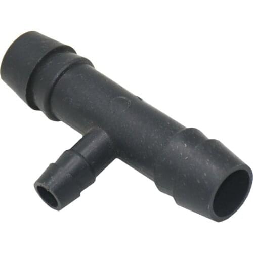 Garden hose 1/2" to 8mm 10mm Connector reducing tee water splitter T-type barb 3-way Drip Irrigation Fittings 100Pcs