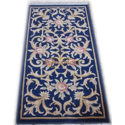 Handmade Embroidery Wool Rug Carpet Turkey Living Room Bedroom Household Runner Areachinese aubusson rug