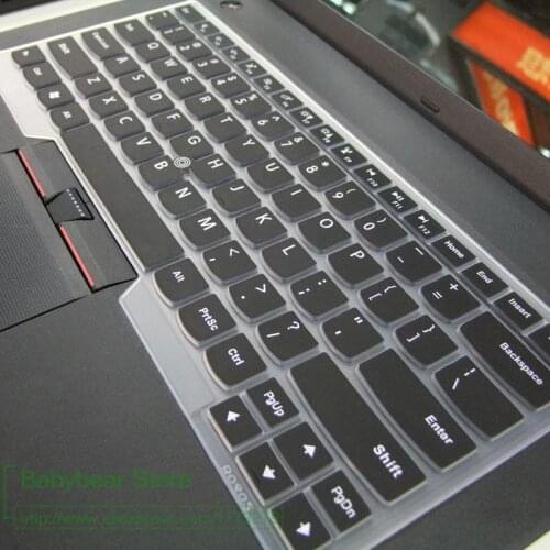 Silicone keyboard cover Protector for Lenovo IBM E14 E435 E431 E330 T430 T440 T450 X230 L330 T430U E440 E470 E475 E480 E490