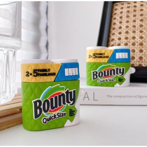 Cute Fun Kitchen Paper Towel 3D Earphone Case for Airpods Pro 1 2 Protective Cover Bluetooth Wireless Earphone Silicone Case