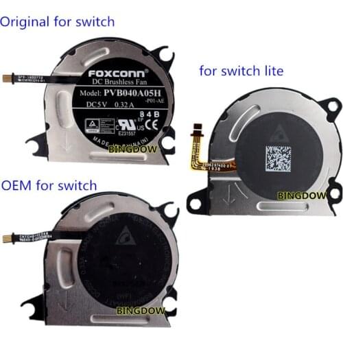 Replacement For NS Switch Built-in CPU Cooling Fan for Nintendo Switch NS NX Switch Lite Console Repair Parts