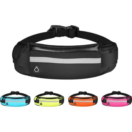 Sports Waist Bag Men Running Belt Bag Women Bum Bag Waterproof Fanny Pack Wallet Pouch Belt Portable Phone Holder Gym