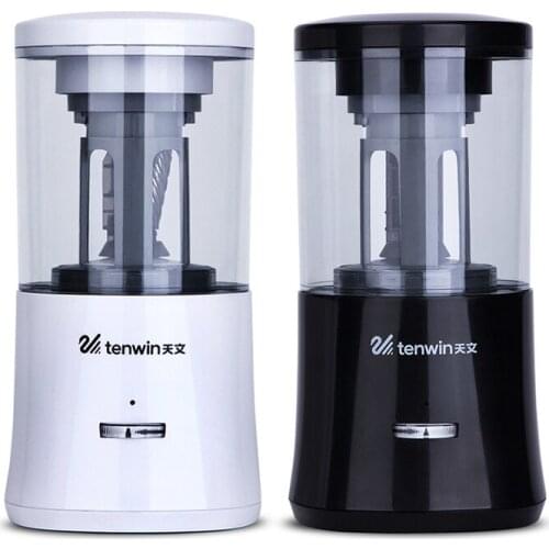 Tenwin Professional Sketch Electric Pencil Sharpeners Usb Charging Nib Adjustable Electronic Pencil Sharpener School Supplies