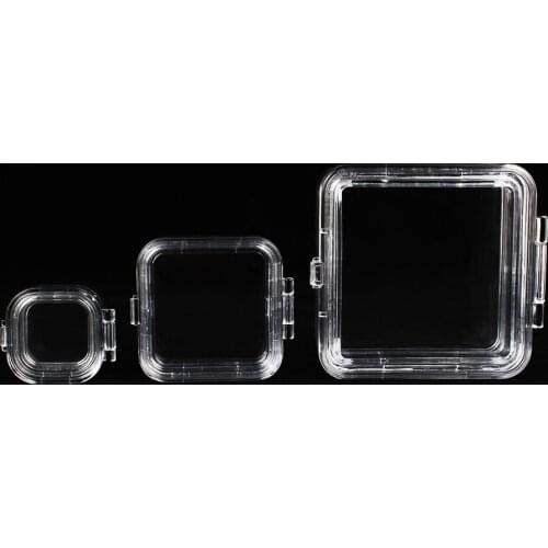 High Quality Dental Boxes,Plastic Clear Dental Crown Box Membrane Box Tooth/Jewelry Organizer