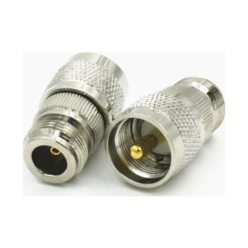 1Pcs Adapter UHF male PL259 PL-259 Male Plug to N Female type Jack RF Connector Adapter