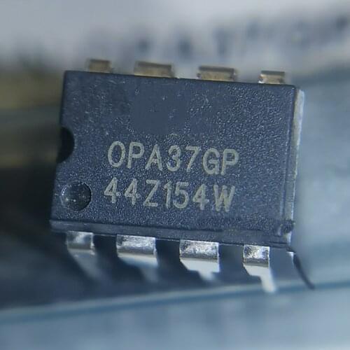 1pcs/lot OPA37GP OPA37 DIP-8 Ultra-Low Noise Precision Operational Amplifiers In Stock