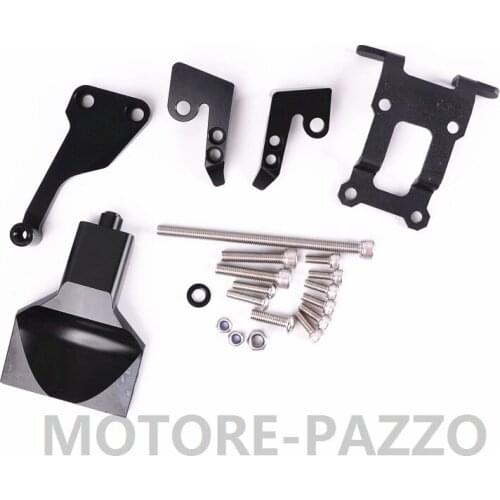 For HONDA CB 650F 2014 15 16 2017 Motorcycle CNC Adjustable Linear Steering Damper Stabilizer with Bracket Full Set