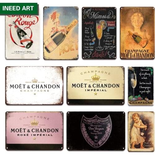 Retro Whiskey Cocktail Metal Tin Sign Decorative Wall Plate Vintage Bar Wall Decoration Home Decor