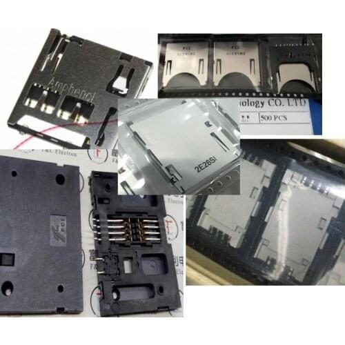 IC card connector SD connector DM3CS-SF 10067847-001RLF DM3A-SF-PEJ DM1AA-SF-PEJ 101-00581-59 8191-3521-A871 10067847-201RLF