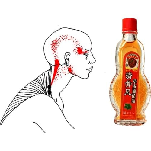 15ml Knee Joint Pain Relieving Patch Chinese Herbal medicine Essential oil Plaster for Body Rheumatoid Arthritis Pain Relief