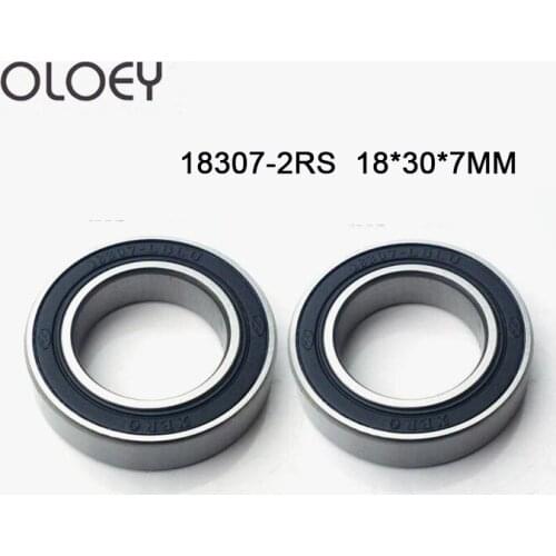 10pcs/lot Bearing 18307-LBLU 18307 2RS 6903-18 18307RS Thin Wall Bearing Shielding Ball Bearing Bicycle bearing 18x30x7mm