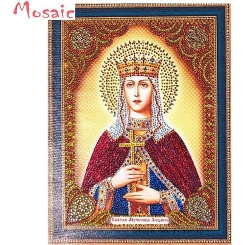 Full square/round Diamond Embroidery Virgin Mary 5D Diamond Painting Religion Icon Rhinestone Picture Mosaic