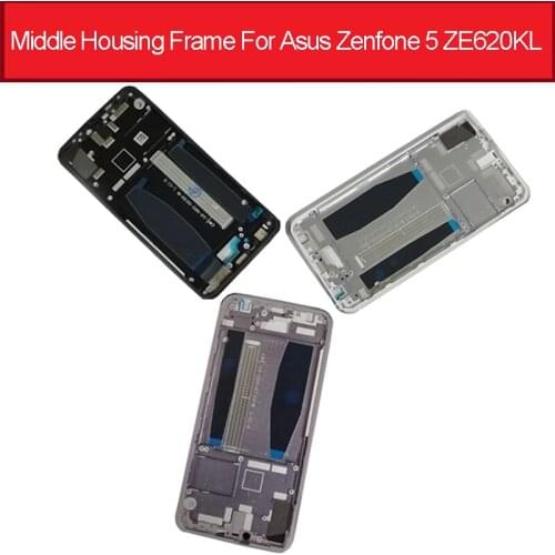 Middle Housing Frame For Asus Zenfone 5 ZE620KL LCD Front Plate Bezel Housing Cover Case Phone Replacement Parts