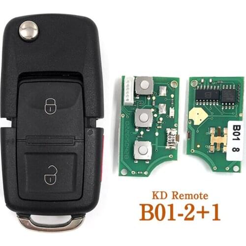 KEYDIY style B series B01-2+1 3 buttons universal remote control for KD900 KD-X2 mini KD with KD 02# blade