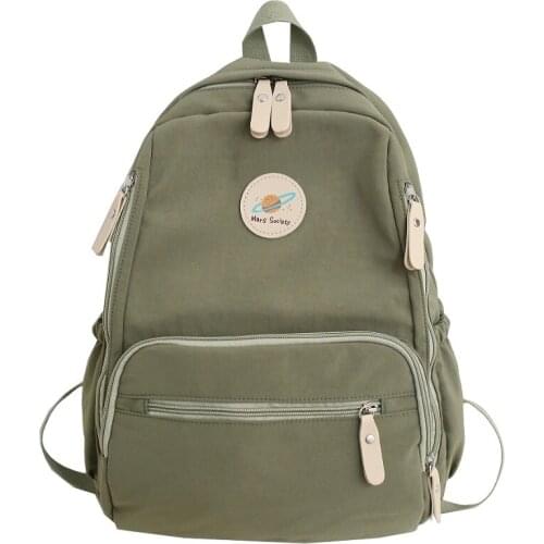 Large capacity Waterproof Nylon Backpack Male Women Multi Pocket Travel Backpacks Female School Bag Teenage Girls Book Mochilas