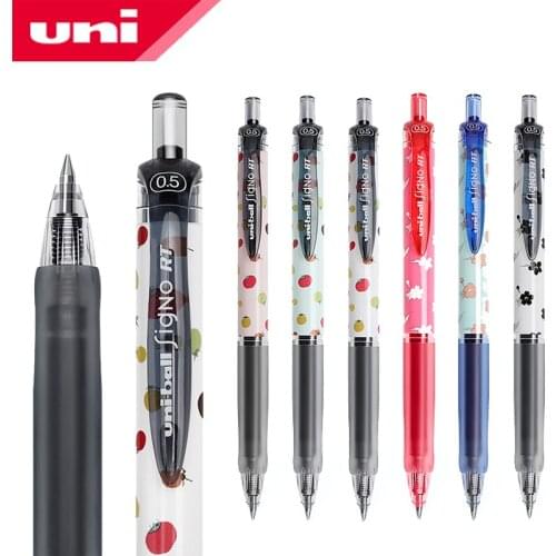 1Pcs Japan UNI fruit flower limited edition gel pen UMN-105 writing is not easy to break ink 0.5mm student stationery