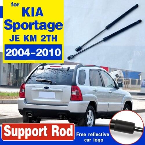 2pcs Car Rear Window Gas Struts Shock Struts Spring Auto Lift Support For Kia Sportage 2004-2010 JE KM 2TH Rear trunk