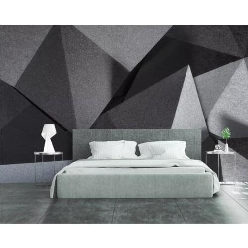 3D Abstract Wallpaper Geometric Mural for Living Room Stereo Wall Murals Art Wall Decor Papel De Parede Designer Wallpaper
