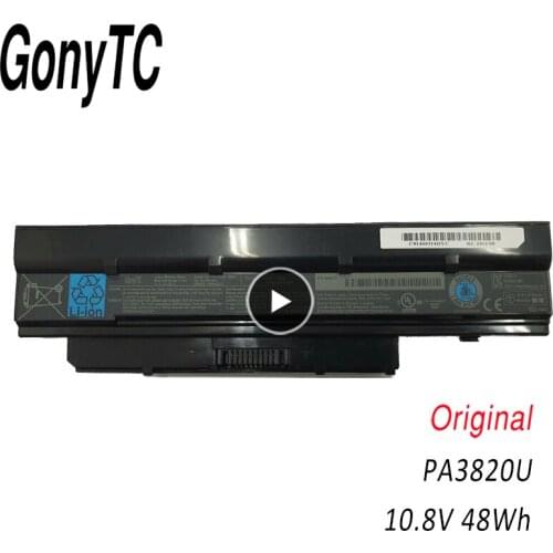 GONYTC PA3820U Battery For Toshiba Mini NB500 NB505 NB550D Satellite T210 T215 T230 PA3821U 1BRS PABAS231 T210D T21