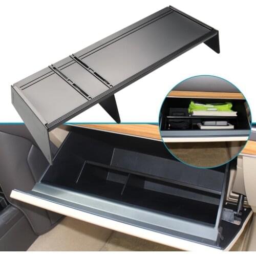 AU04 -Car Glove Box Interval Storage Box for Toyota Land Cruiser Prado 150 2010-2018 LC150 J150 FJ150 Accessories