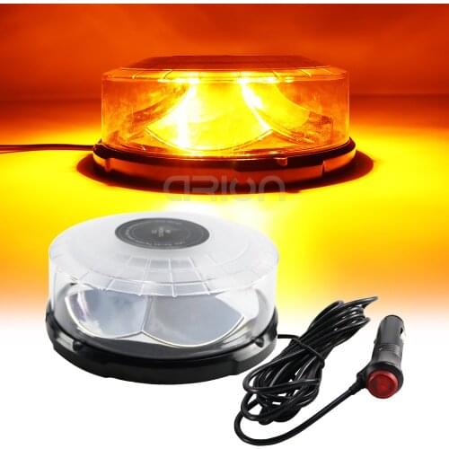 Vehicle Car Roof 36 LED Strobe Flash light Police Emergency Hazard Warning Strobe lamp Signal lights Red blue yellow