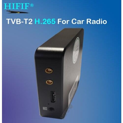 Car TV BOX DVB-T2 for Europe RUSSIA Germany Spain France Car Stereo Good Signal Dual antenna H.265 FAST SPEED