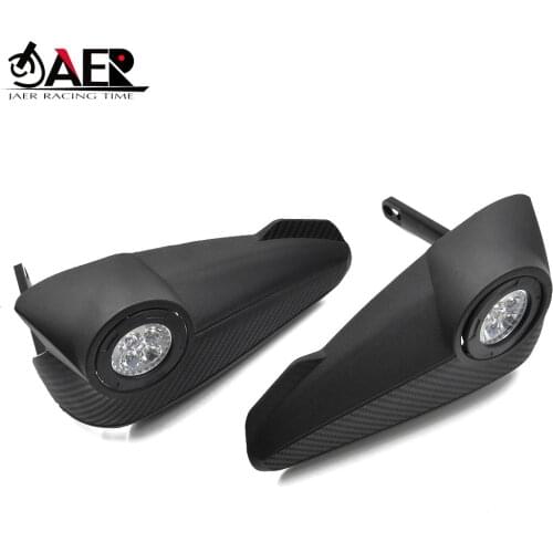JAER Big Handguards Hand Guard with LED Light for Honda Kawasaki Yamaha KTM ATV Motocross Pit Dirt Bike Off road Enduro Racing