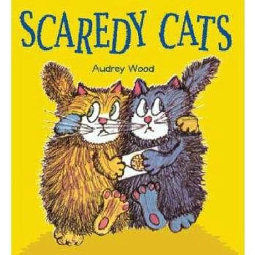 Scaredy Cats Picture Book for Children English Book Children Picture Story Early Educational Toys Kid Games Cartao Brinquedo