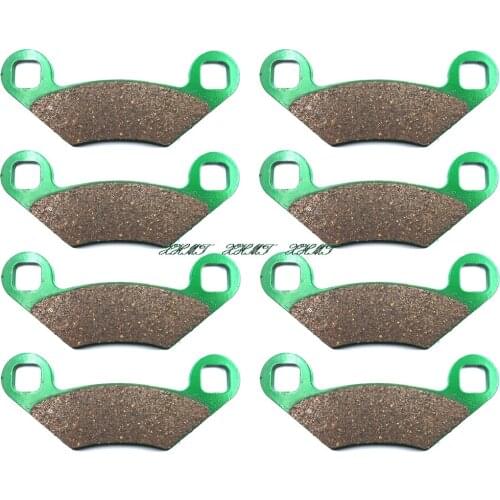 For POLARIS ATV 500 ATP H0 2004 2005 Disc Brake Pads Pill Front Rear