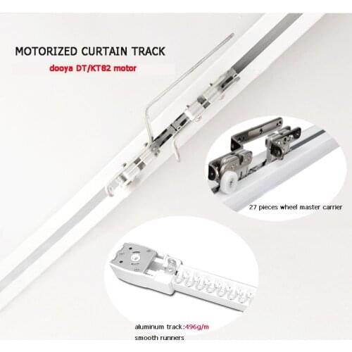 5 stars quality guarantee silent smooth curtain track DOOYA motor DT82/KT82TN/TV/LE smart home