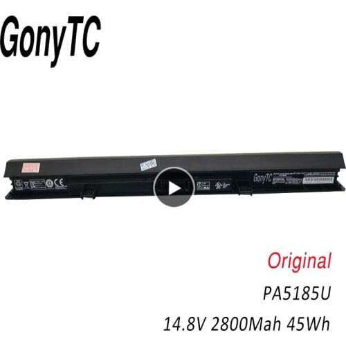 GONYTC PA5185U for Toshiba Satellite C50-B-14D L55-B5267 L50-B C55-B5200 C55-B L50-B L55-B L50-C S55-C PA5185U-1BRS PA5186U-1B