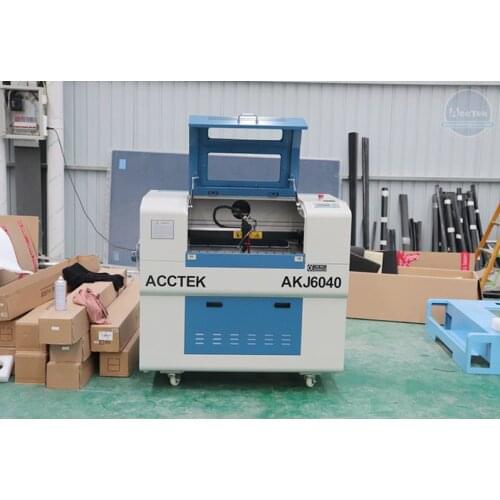 CNC Laser Engraving Machine 60W 80W Mini Engraver Laser CO2 Reci CO2 Laser Tube 6040 6090