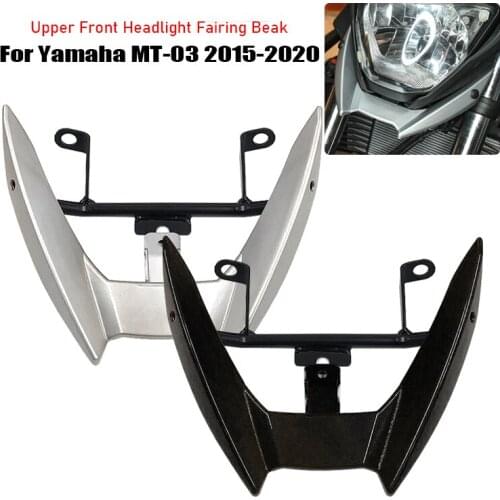 For Yamaha MT-03 MT 03 2015-2020 Front Headlight Headlamp Support Bracket Upper Fairing Cowling Stay Holder for yamaha mt03