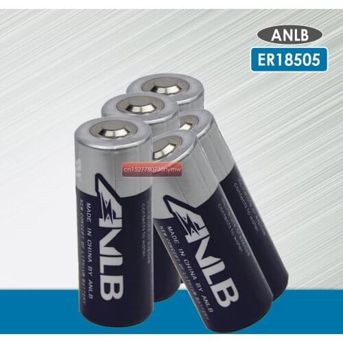 5pcs/lot NEW Original ANLB ER18505 18505M 18505 lithium battery 3.6V 3500mah PLC control in Li-ion batteries