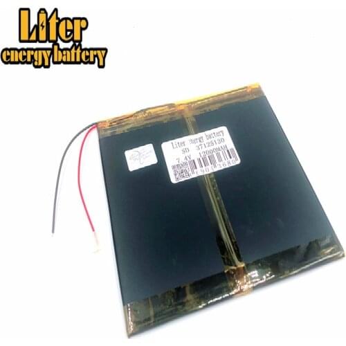 7.4V 12000mAH Li-ion battery 37125130 35125130 for M6,M6Pro ,M6Pro 3G ,Freelander PD800 Tablet PC, 37*125*130mm