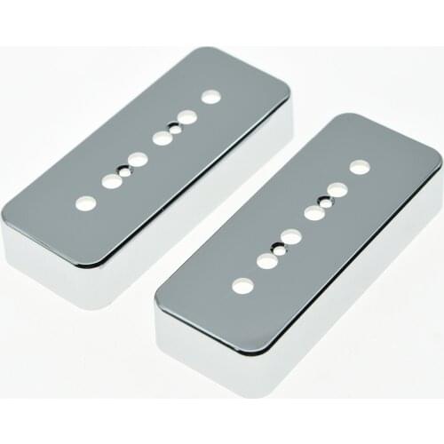 DOPRO Set of 2 Plastic LP Soap bar Guitar Pickup Covers P90 Cover fits LP