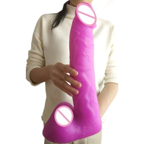 Huge dildo Super Soft Silicone Big Dildo With Suction Cup Adult Sex Toys For Women big sex toy large dildo