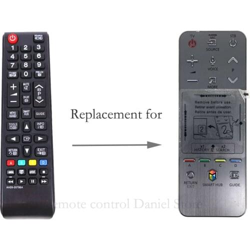 AA59-00786A Remote control replacement use for Samsung smart tv UA55F8000J UA46F6400AJ Touch Control Remoto AA59-00761A