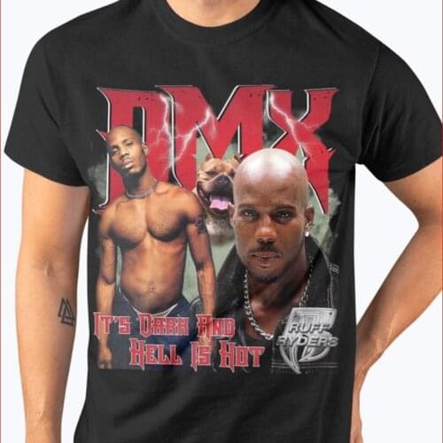 Dmx rapper itu2019s dark and hell is hot 2021 shirt
